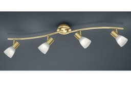 TRIO Leuchten LED Deckenstrahler Levisto | Gold