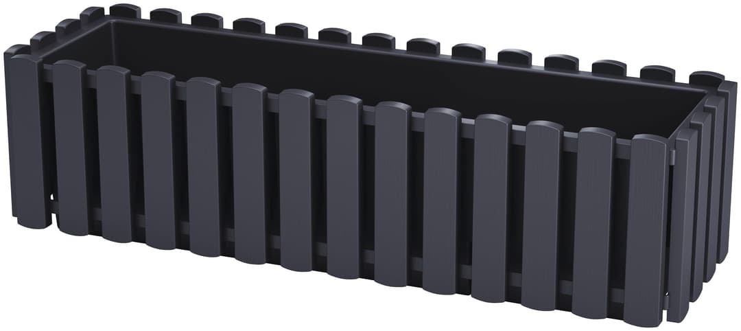 Prosperplast Balkonkasten Boardee Fencycase | Schwarz
