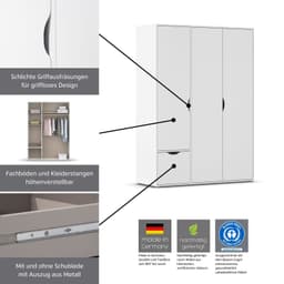 rauch NARAI Kleiderschrank | Weiß