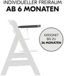 Hauck Alpha Wooden Tray Essbrett | Braun 3