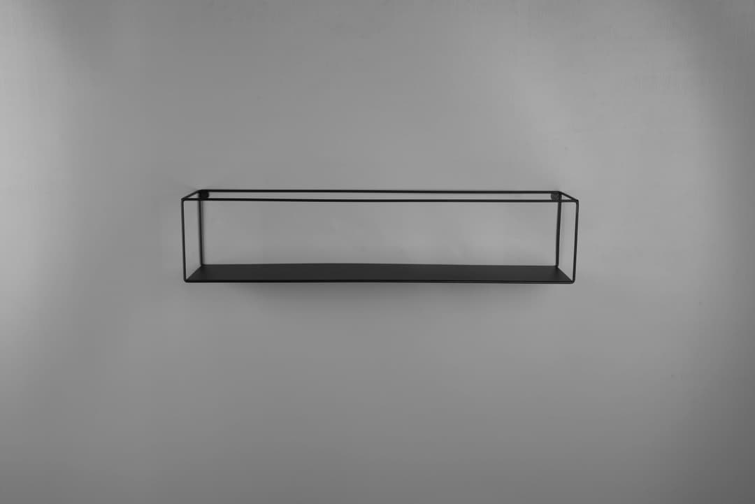 MIRRORS AND MORE Ablageregal Tinka | Schwarz