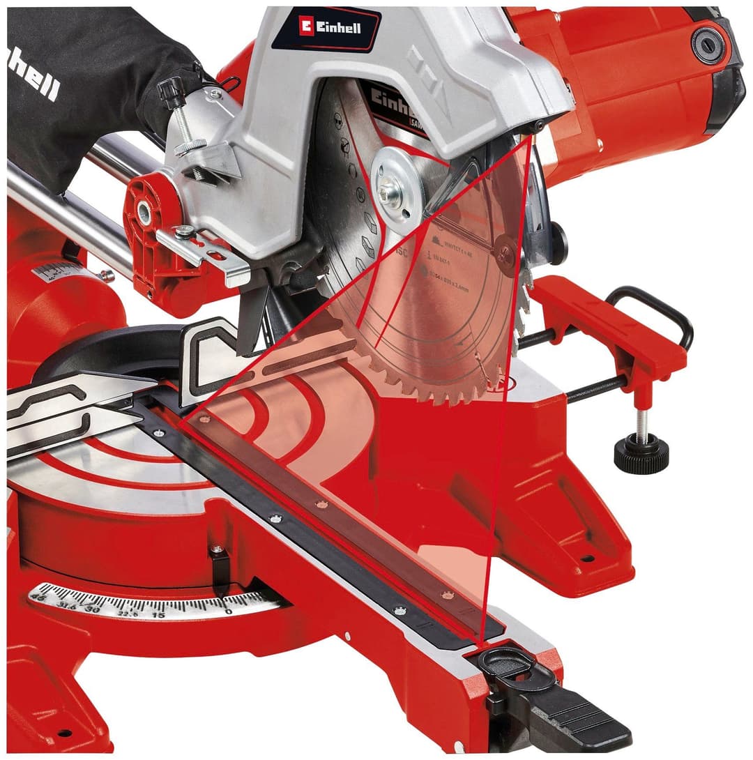 Einhell Zug-, Kapp- und Gehrungssäge TC-SM 254 | Mehrfarbig