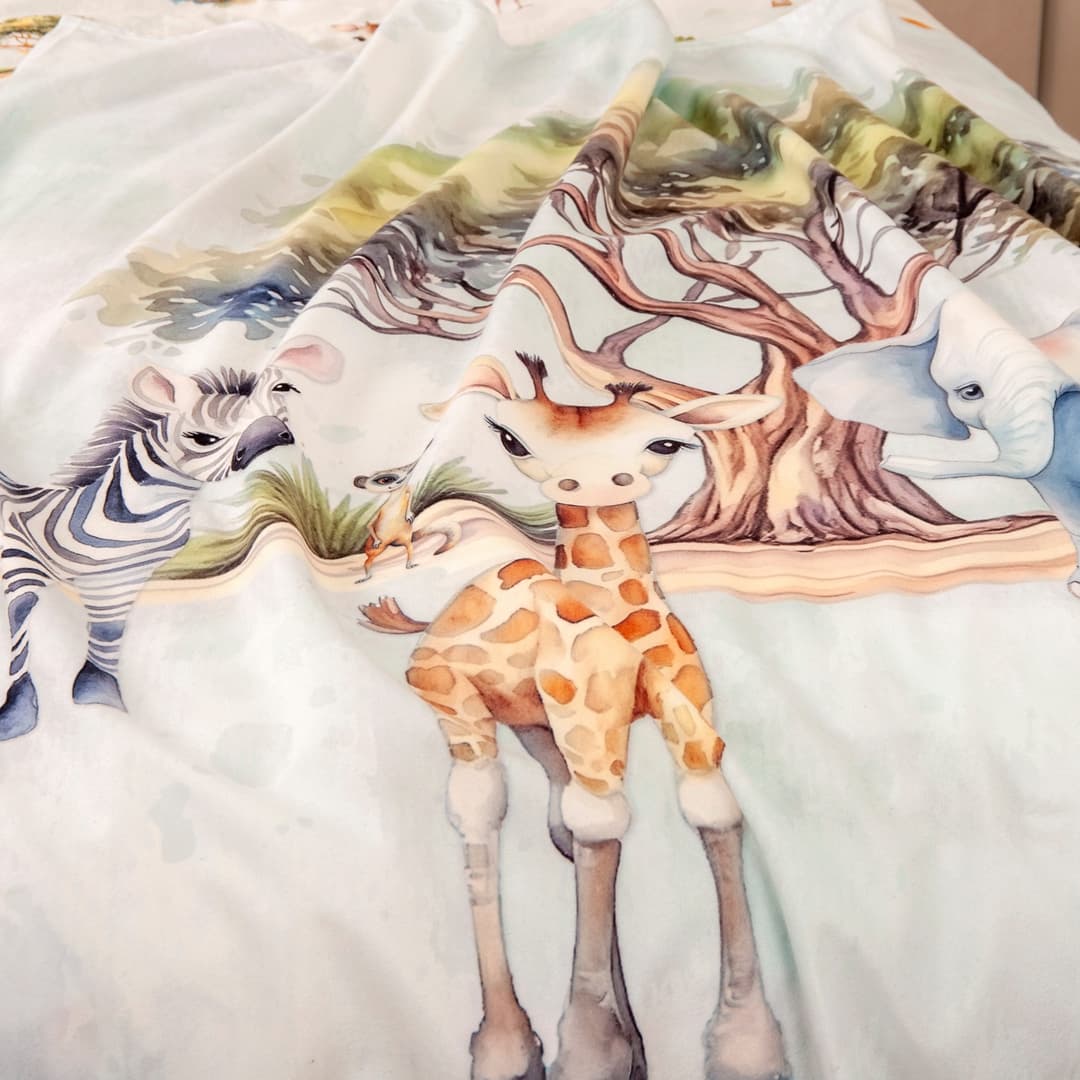 Kinderdecke YoungCollection Safari | Mehrfarbig