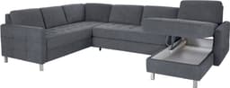 sit&more Wohnlandschaft Pablo U-Form | Grau