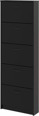 FMD Schuhschrank Step 5 | Schwarz 2