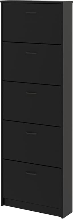 FMD Schuhschrank Step 5 | Schwarz