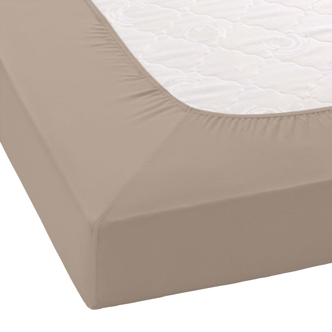 Janine ELASTIC 5002 Spannbettlaken | Beige
