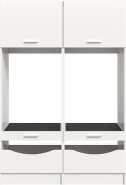 welltime Mehrzweckschrank-Set FALAS | Weiß