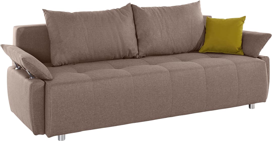 COLLECTION AB Schlafsofa Funtastic | Braun