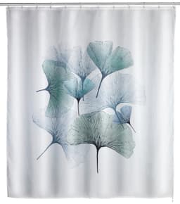 WENKO Duschvorhang Ginko | Mehrfarbig