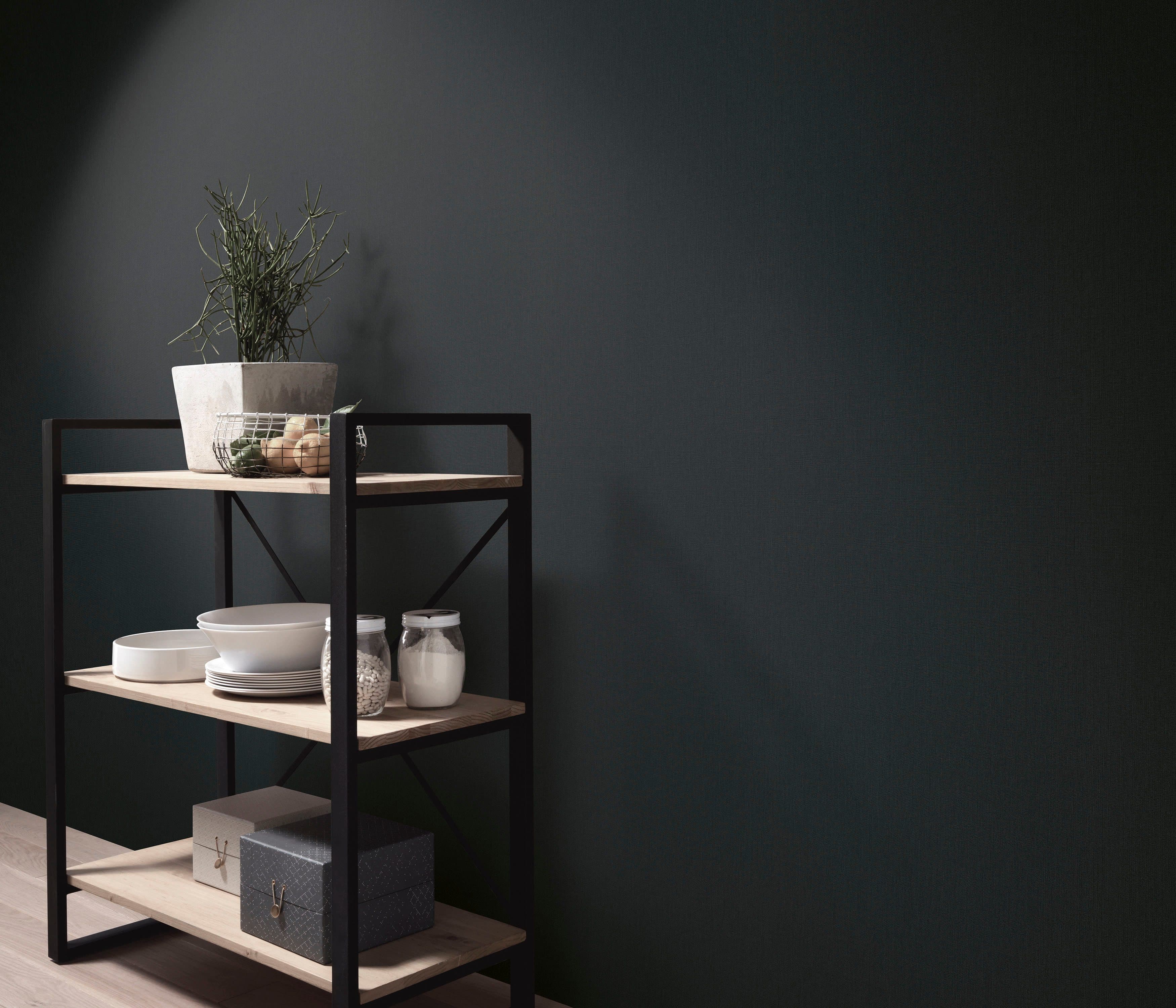 Erismann Vliestapete Colour Passion | Schwarz