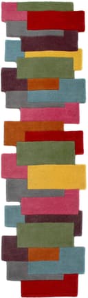 FLAIR RUGS Läufer Abstract Collage | Mehrfarbig 2