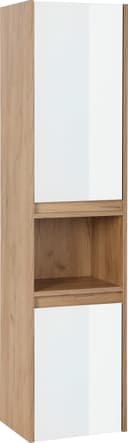 welltime Hochschrank Torun Badezimmerschrank | Weiß