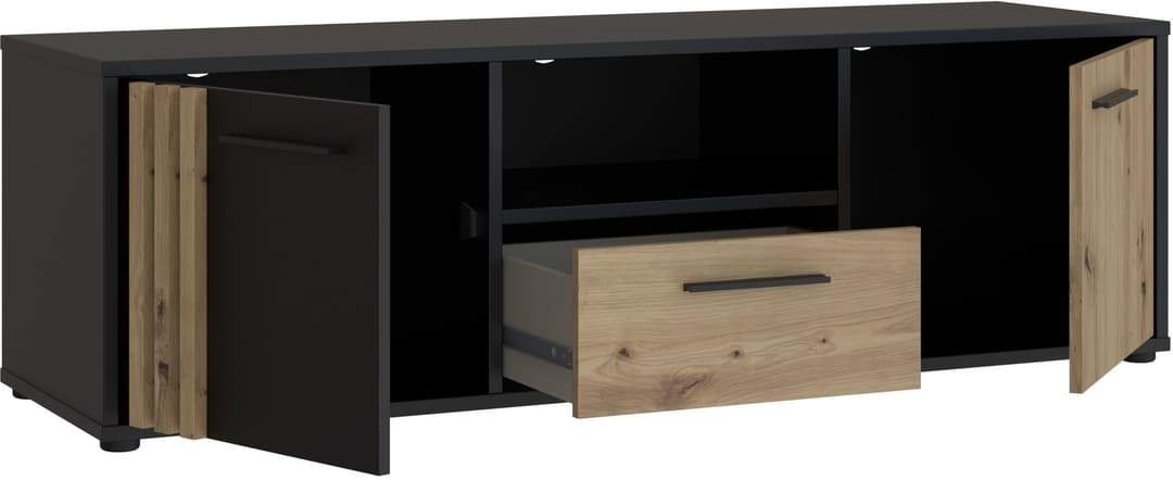 FORTE Cardigan TV-Board | Mehrfarbig