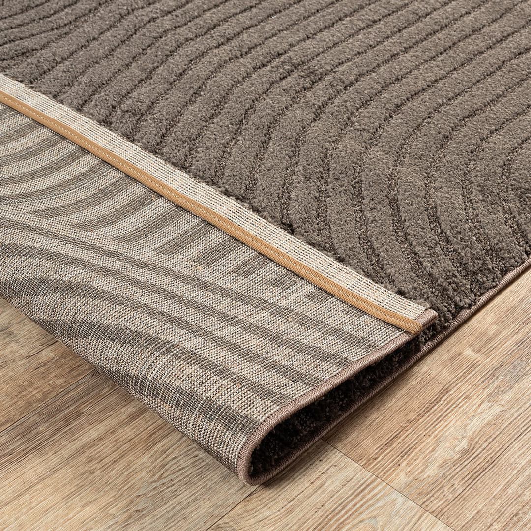 the carpet Teppich Everest | Braun
