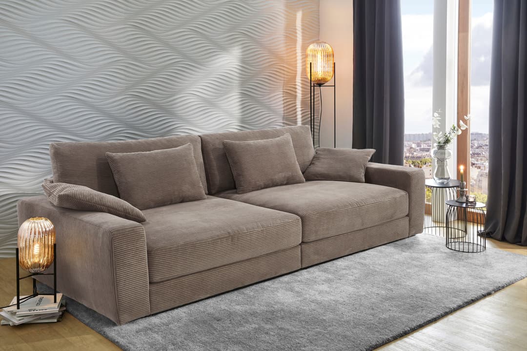 Jockenhöfer Gruppe Big-Sofa Milano XXL | Beige