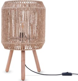 Paco Home Tischleuchte SOL | Braun