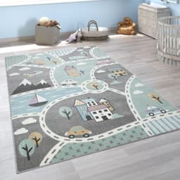 Paco Home Kinderteppich Capri 318 | Grün