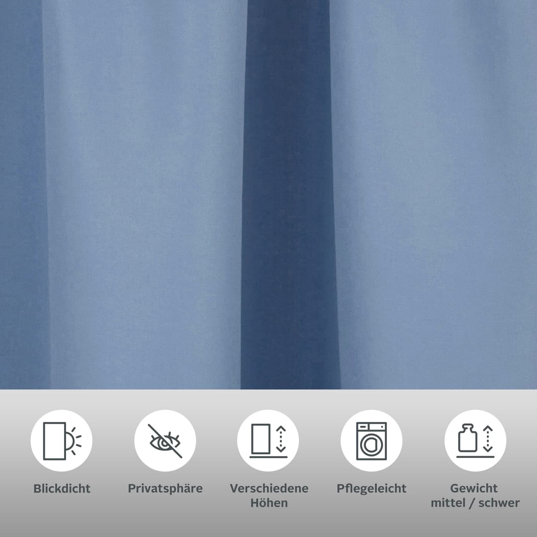 OTTO home Vorhang Parry | Blau
