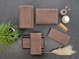 Dyckhoff Handtuch Set Brillant | Braun