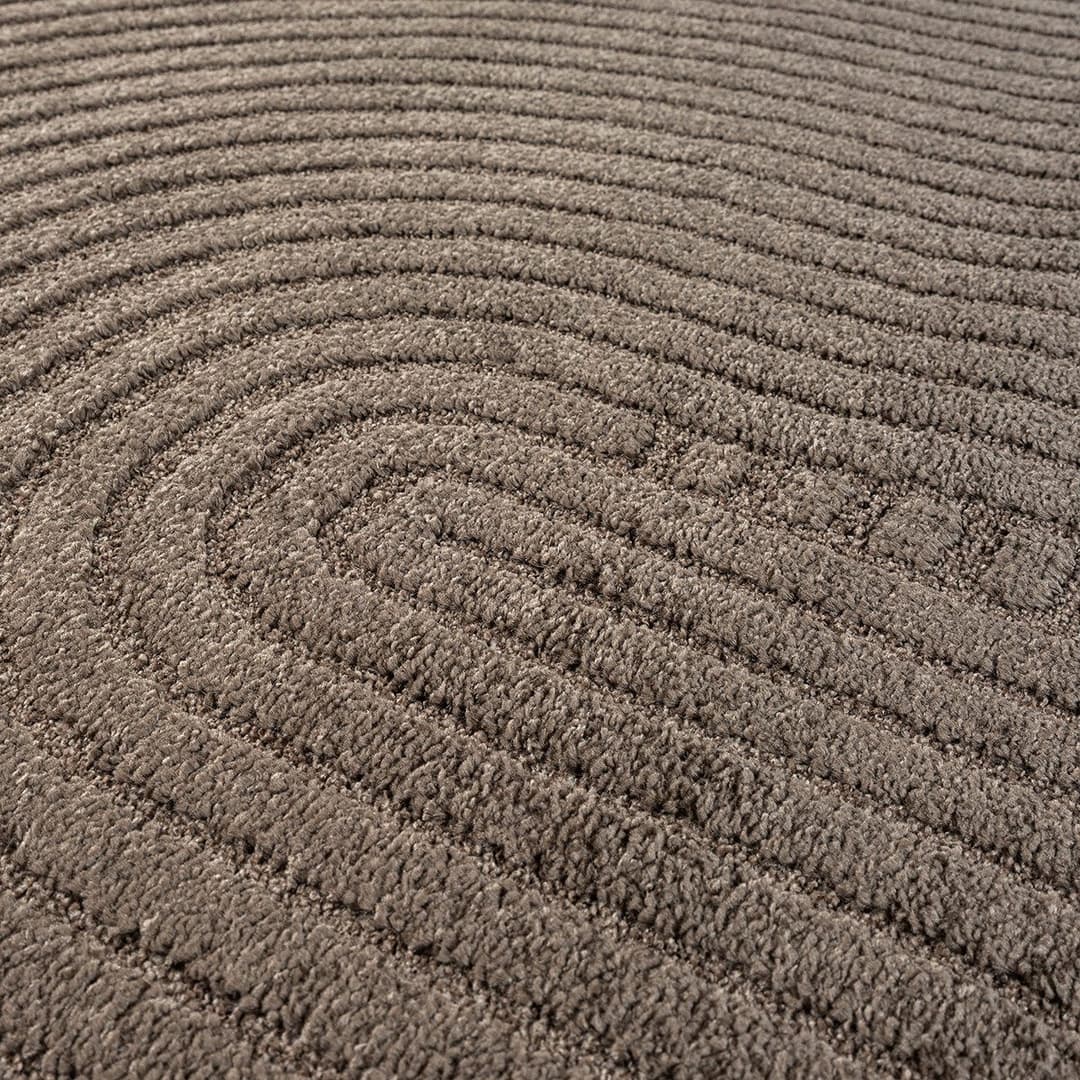 the carpet Teppich Everest | Braun