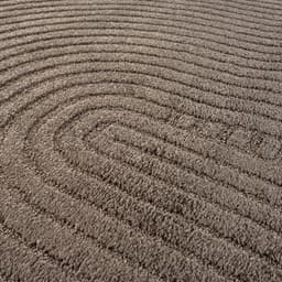 the carpet Teppich Everest | Braun