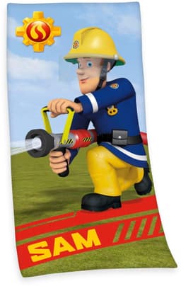 Feuerwehrmann Sam Badetuch | Mehrfarbig