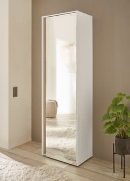 Home affaire Garderobenschrank GiRON/CiTY | Weiß