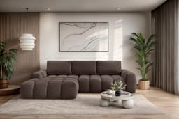 OTTO home Ecksofa AZITA L-Form, 270 cm | Braun