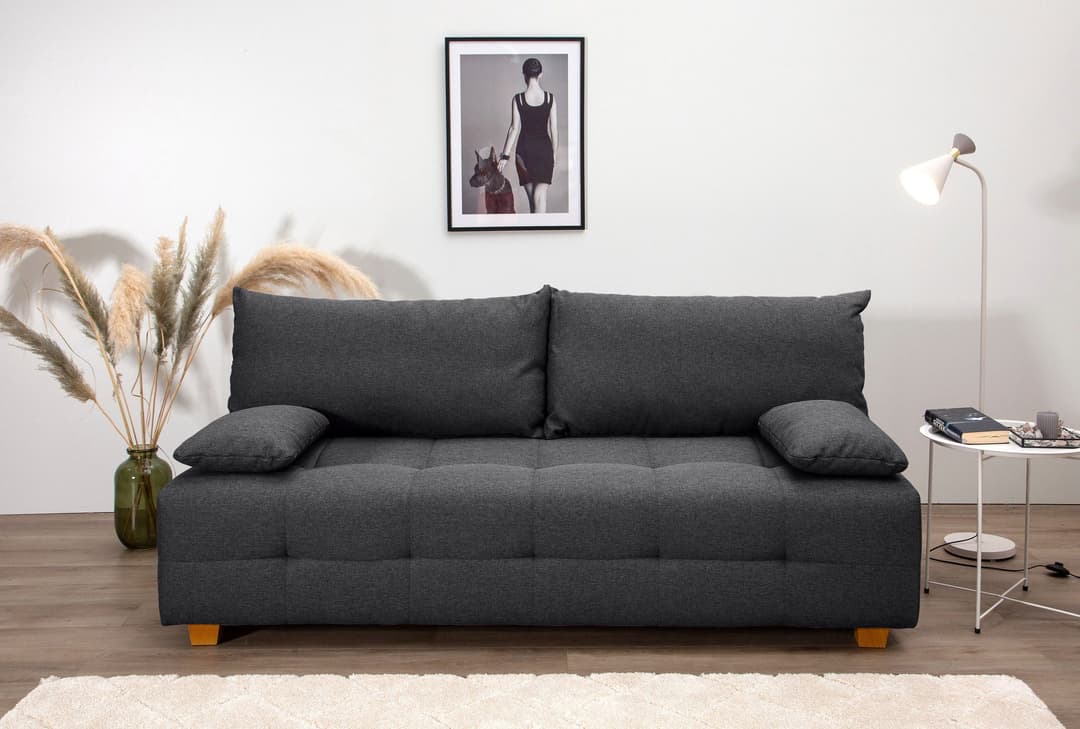 COLLECTION AB Schlafsofa Bella | Grau