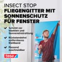 tesa Insect Stop SUN PROTECT Fliegengitter | Schwarz 2