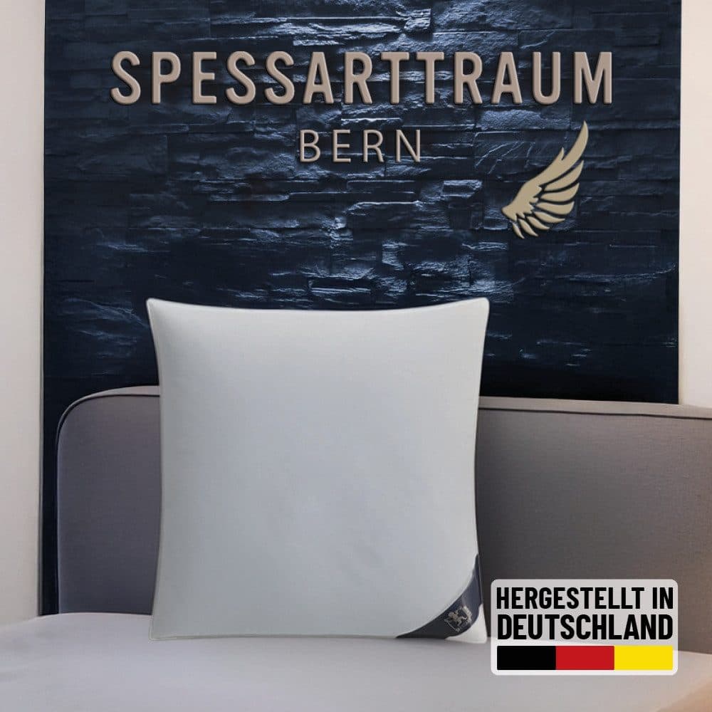 SPESSARTTRAUM 3-Kammer-Kopfkissen | Weiß