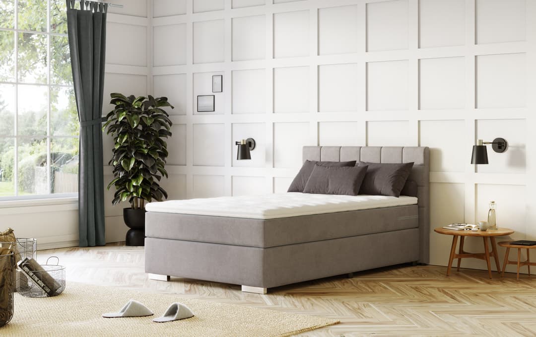 COTTA Boxspringbett Simba | Beige