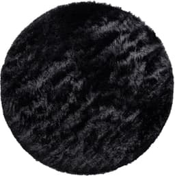 Paco Home Hochflor-Teppich Silky 591 | Schwarz