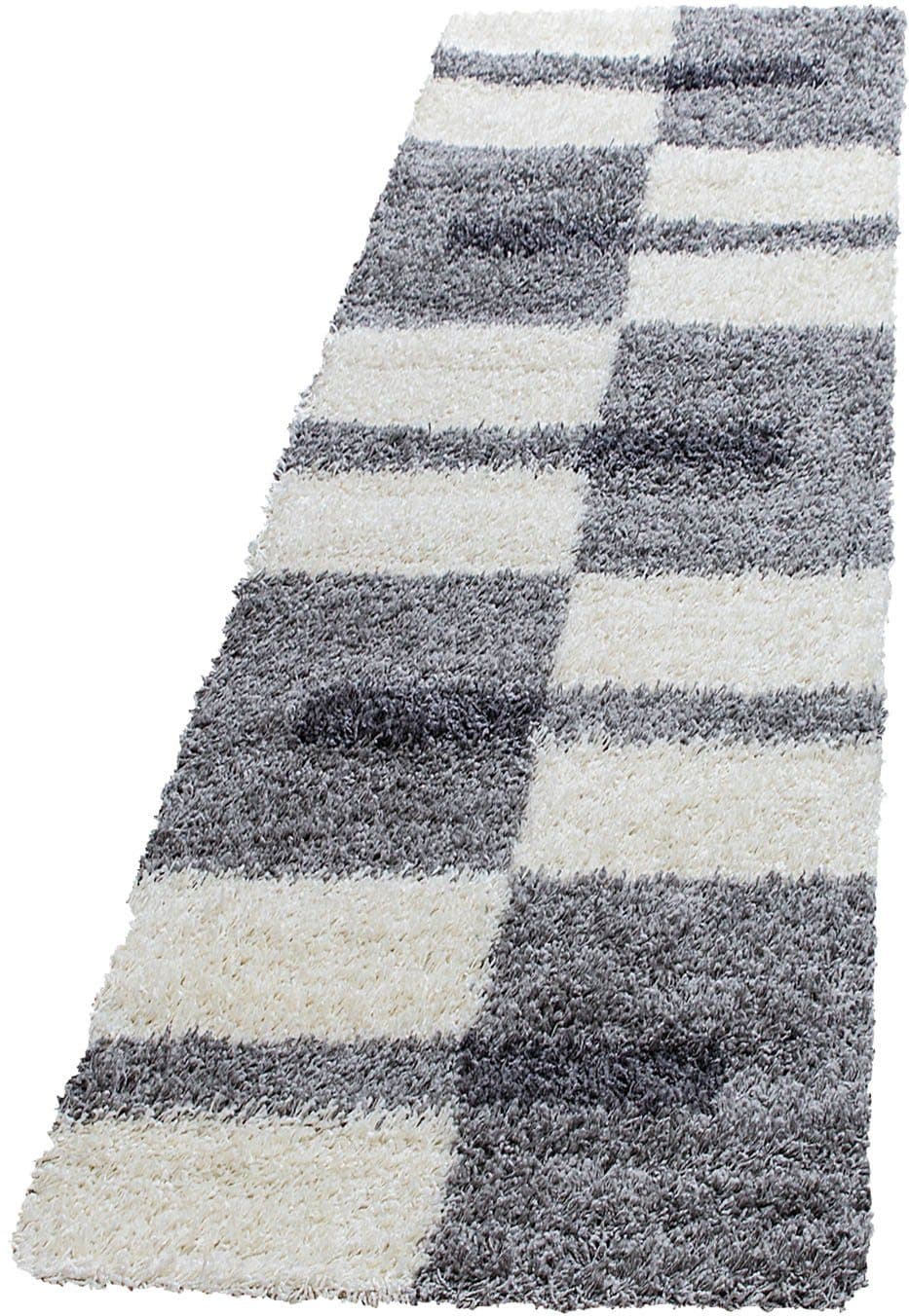 Ayyildiz Teppiche Hochflor-Läufer Gala Shaggy 2505 | Grau