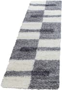 Ayyildiz Teppiche Hochflor-Läufer Gala Shaggy 2505 | Grau