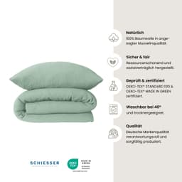 Schiesser Bettwäsche Molly | Grün