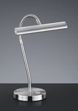 TRIO Leuchten LED Tischleuchte Curtis | Silber