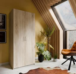 FORTE Kleiderschrank | Holztöne