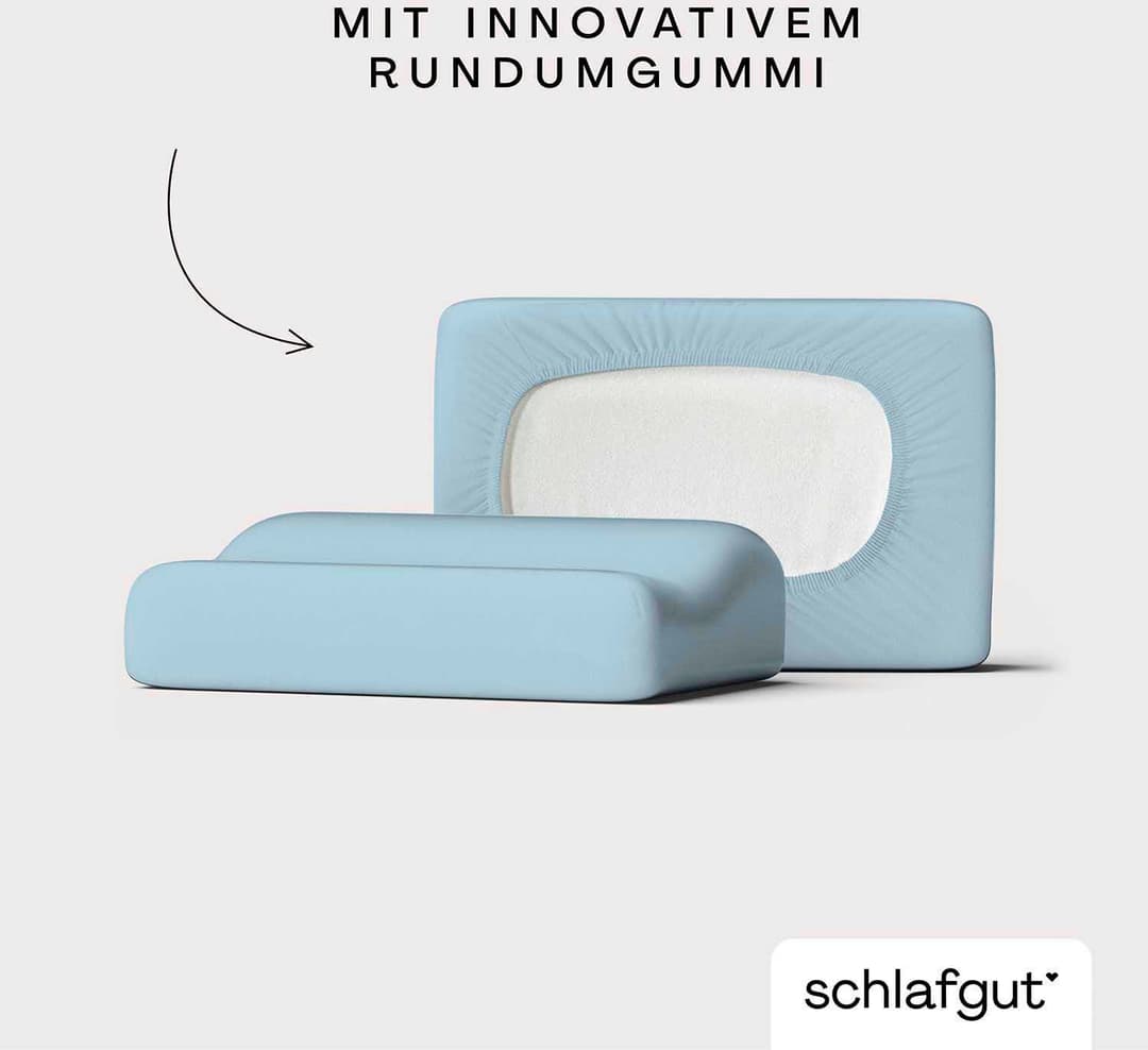 Schlafgut Kissenbezug Pure | Blau