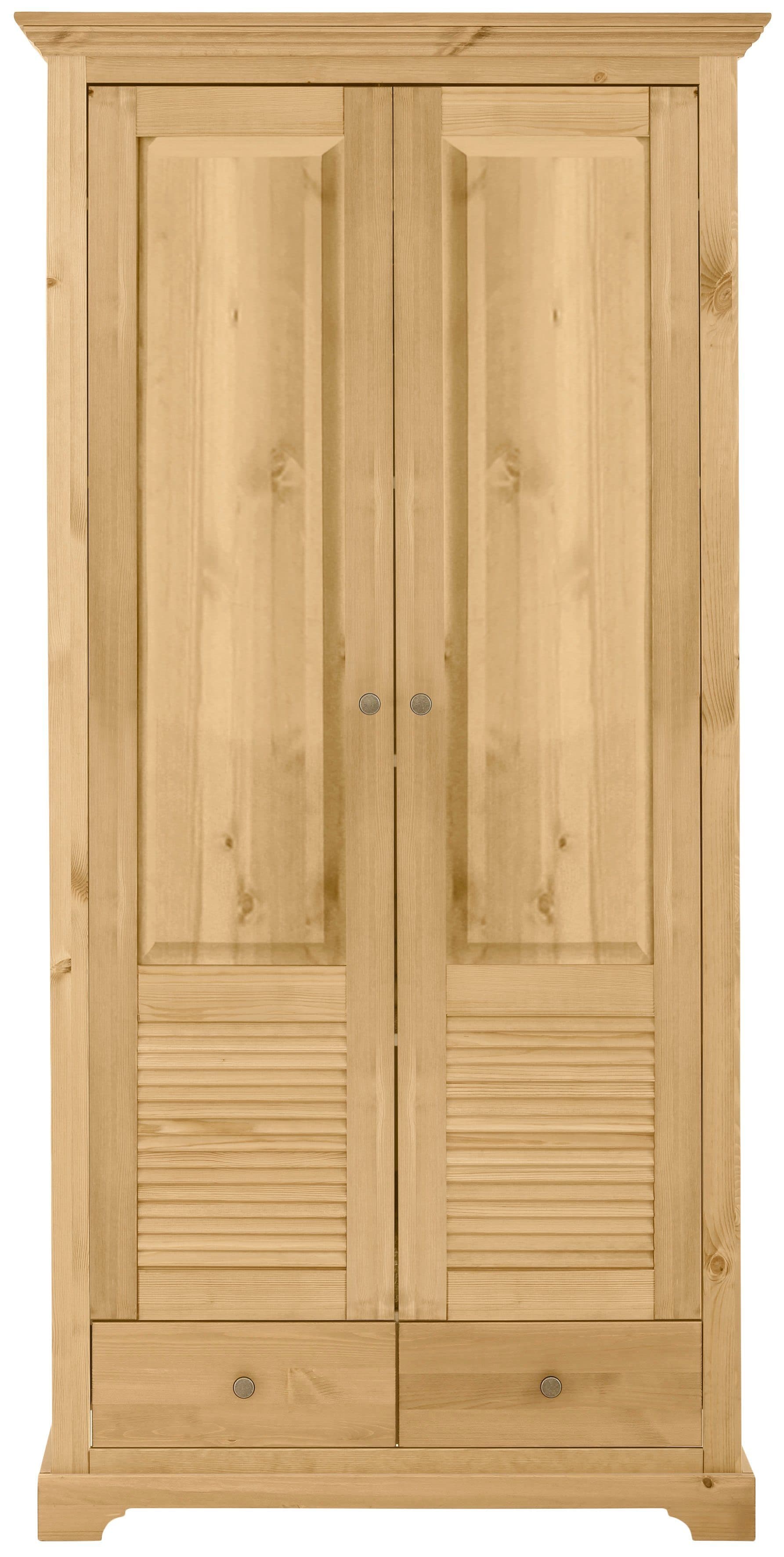 Garderobenschrank Ayanna | Holztöne