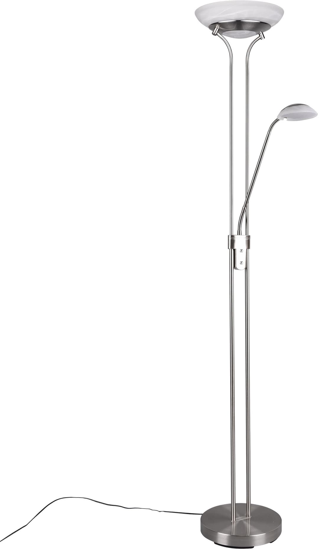 Reality Leuchten LED Stehlampe Orson | Silber