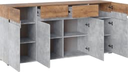 Home affaire Sideboard Rimini | Holztöne