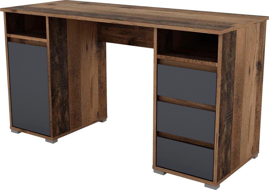 byLIVING Schreibtisch Lobo | Holztöne