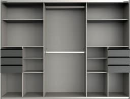 Wimex Schwebetürenschrank Saigon | Grau