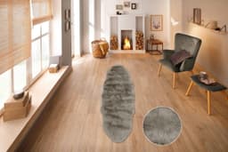 OTTO home Hochflor-Teppich Valeria | Braun