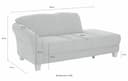 Home affaire Recamiere Gotland | Grau 5