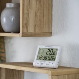 medisana HG 100 Innenwetterstation | Weiß