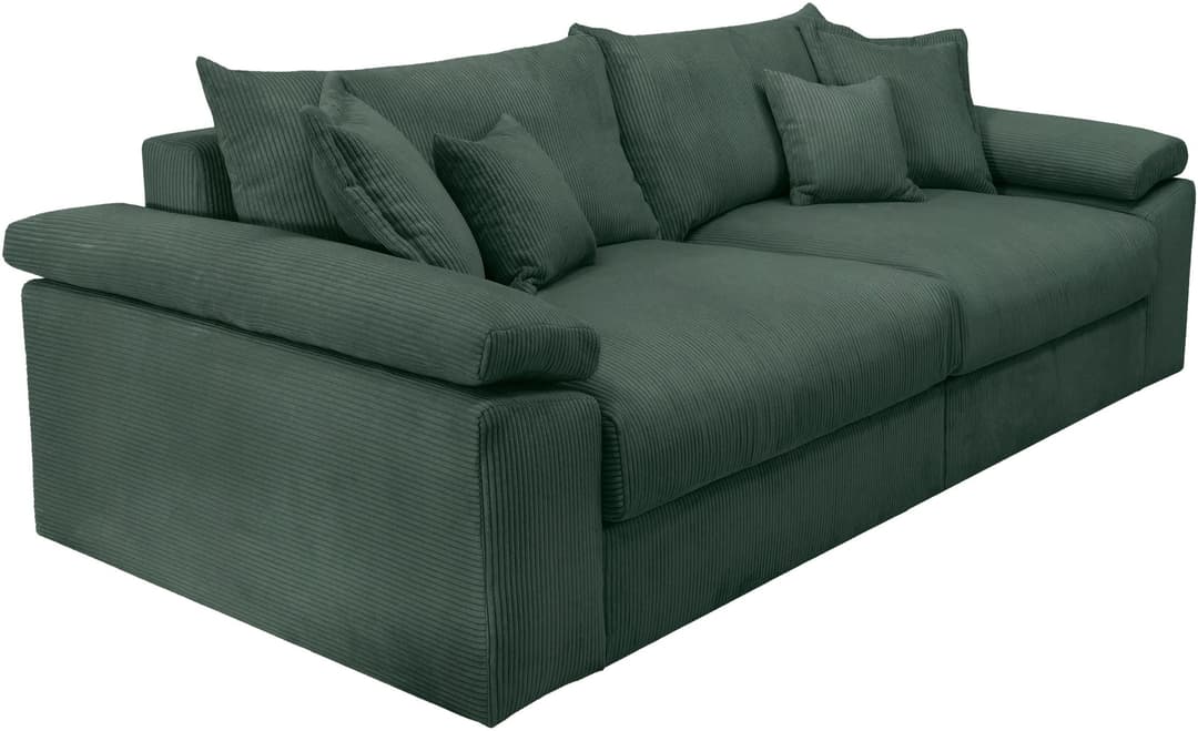Home affaire Big-Sofa Soft&Cosy XL | Grün