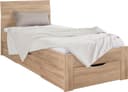 rauch Bett Einzelbett Doppelbett Stauraum FLEXX | Holztöne